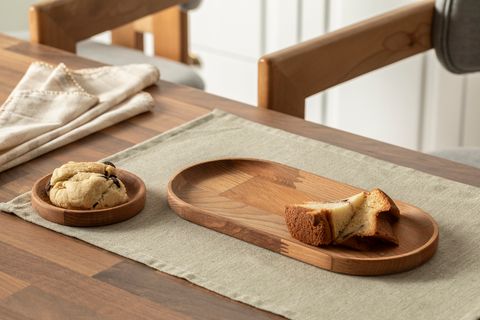 KİTCHEN ESSENTİALS KAYIN ÜÇLÜ SUNUM TABAĞI SETİ