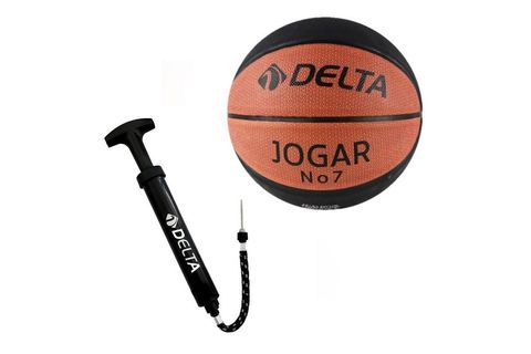 DELTA JOGAR NO 7 BASKETBOL TOPU FONKSİYONEL TOP ŞİŞİRME POMPASI