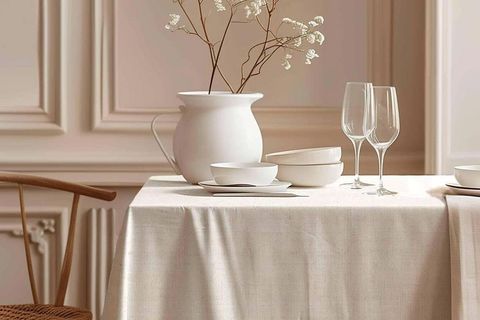 MAVİ DÜŞLER PAMUK MASA ÖRTÜSÜ, 150X200 CM