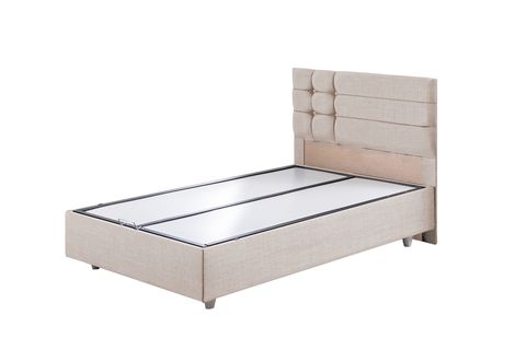 VİYANA BAZA BAŞLIK SETİ, KREM, 90X200