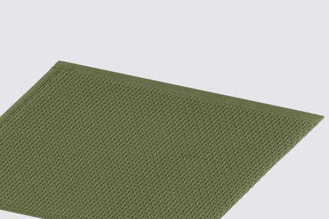 ECOCOTTON ELVİN İKİLİ KURULAMA HAVLUSU, %100 ORGANİK PAMUKLU, YEŞİL KREM, 40X60 CM