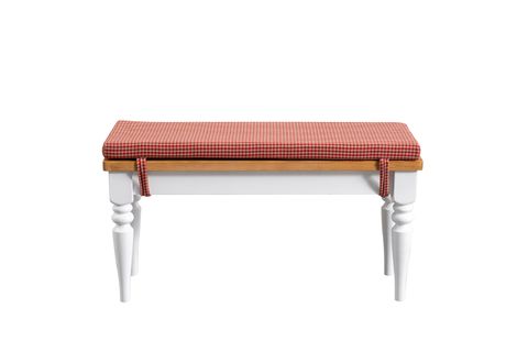 HİSAR AHŞAP BENCH, KIRMIZI, 95 CM