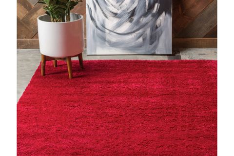 SOLİD MAKİNE HALISI 4371F KIRMIZI 150X230 DİKDÖRTGEN