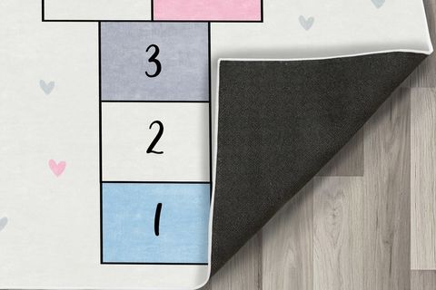 SEKSEKLİ ÇOCUK ODASI HALISI RENKLİ 120X175 CM