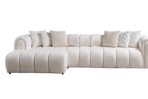 OSLO KÖŞE KOLTUK, SOL, BEYAZ