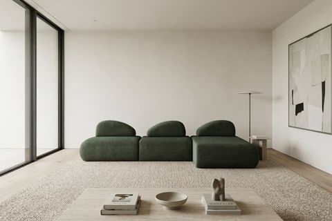 LİVA KÖŞE KOLTUK, XL, YEŞİL