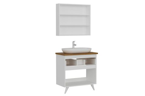 SANYA BANYO DOLABI AY2K1Ç15, ANTRASİT, 85 CM
