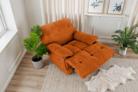 VIENNA ELEKTRİKLİ SALLANIR TV KOLTUĞU, KİREMİT