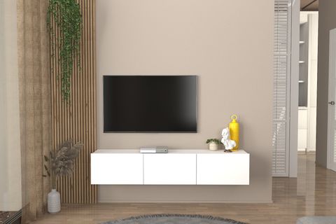 PERGAMON TV ÜNİTESİ, BEYAZ, 150 CM