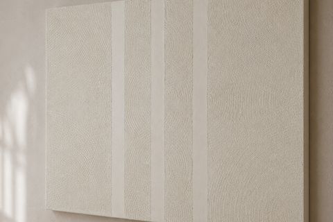 NOVA MODERN DOKULU TABLO, KREM 50X70 CM