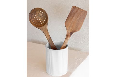 THE MİA STRİPE TEZGAH ÜSTÜ KAŞIKLIK BEYAZ 13X11 CM