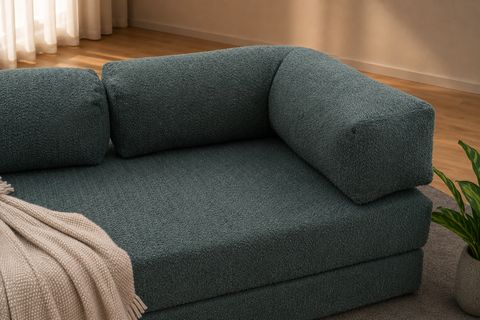 COMFORT SERİSİ YATAKLI KÖŞE KOLTUK, YEŞİL