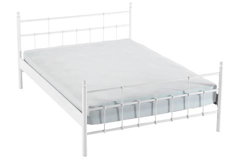 LALAS METAL KARYOLA, BEYAZ, 120X200