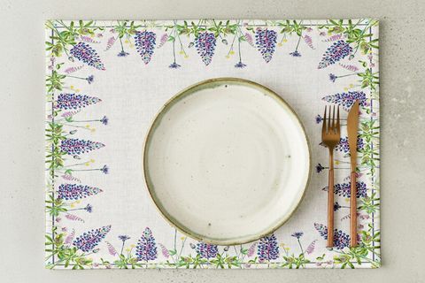 LEYLAK RÜYASI PAMUKLU DÖRT ADET AMERİKAN SERVİSİ