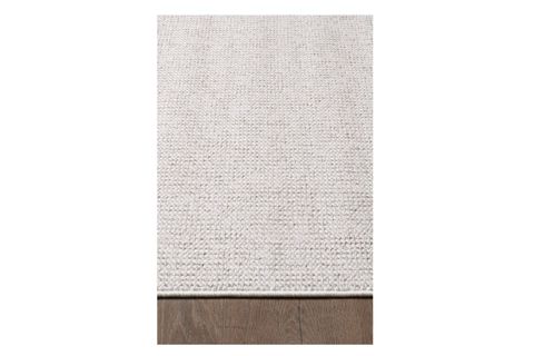 NATUREL BUKLELİ YUMUŞAK DOKULU İSKANDİNAV DOKUMA HALI, BEJ, 100X500, 838A