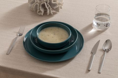 KİTCHEN ESSENTİALS STONEWARE KASE 17 CM, MAVİ, ALTILI SET