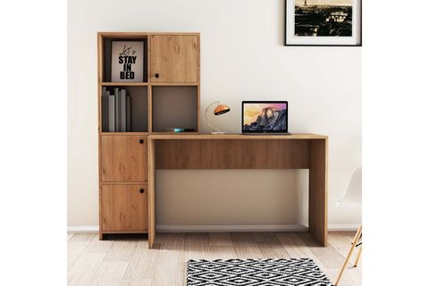 MEZZA 1994 SILENCE KİTAPLIK ÇALIŞMA MASASI TAKIMI, SEPET