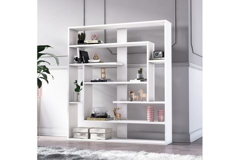 OCASSO SEBASTİAN KİTAPLIK, BEYAZ