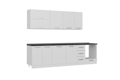 MİNAR SEZGİ 290 CM MUTFAK DOLABI BEYAZ 290-B6