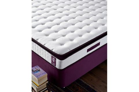 NİRON PURPLE YATAK, PEDLİ FULL ORTA SERT YATAK, 180X200