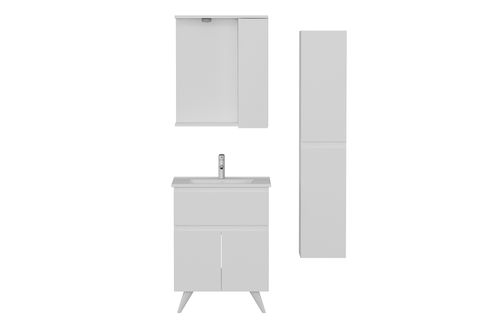 NİKA BANYO DOLABI AY2K1Ç145, BEYAZ, 65 CM