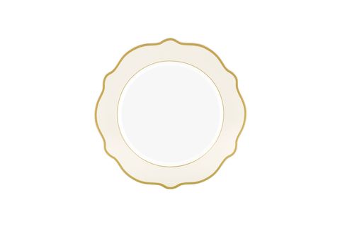 THE MİA JASWELY SERVİS TABAĞI 6 PARÇA KREM 27 CM