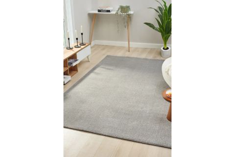 MİRA BALİ 4500 MODERN SHAGGY HALI, GRİ, 80X300