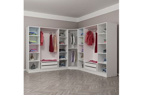 MİNAR KALE GARDIROP, 9 FÜME, KAPAKLI