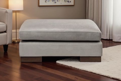TULİP PUF, AÇIK GRİ