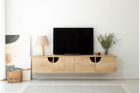 NEOSTİLL - GROTTE DUVAR TV ÜNİTESİ / MEŞE RENK