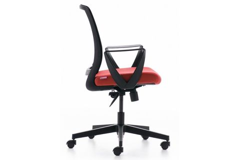 RAPİDO C500 SIRTI FİLELİ ÇALIŞMA KOLTUĞU, KIRMIZI