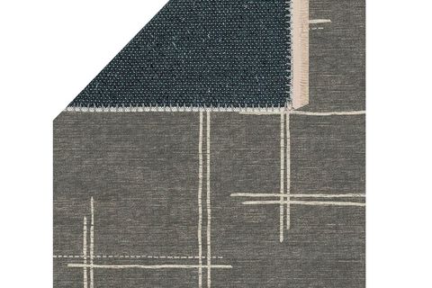 ÇİZGİLİ BASKILI DOKUMA TABAN HALI, 166 YNG, 100X150 CM