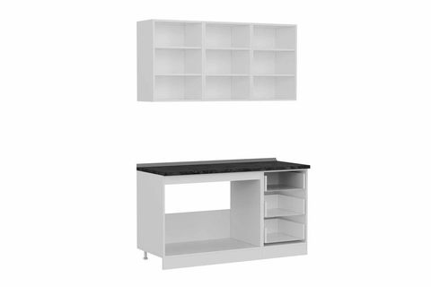 MİNAR 150 CM MUTFAK DOLABI BEYAZ 150 B2