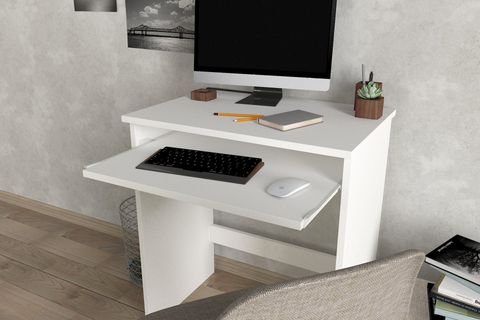 DORPEK GİLDA BİLGİSAYAR PC ÇALIŞMA LAPTOP MASASI, BEYAZ