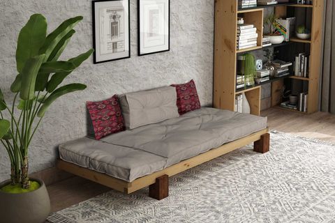 WOODESK ARİN MASİF SEDİR, NATURAL-BEJ RENK, CPT8372-200