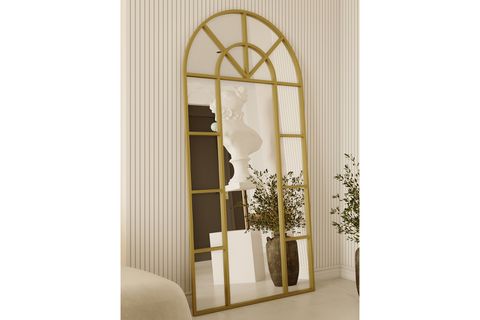 MARSAH HOME DEKORATİF AYNA, GOLD, 160X80
