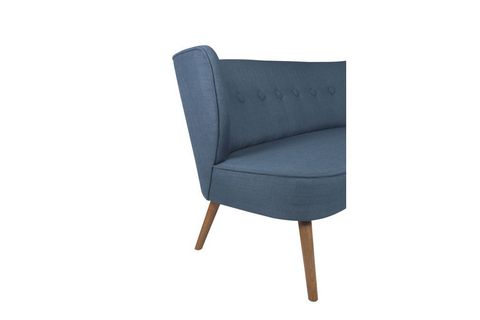 BİENVİLLE LOVESEAT İKİLİ KOLTUK, GECE MAVİSİ