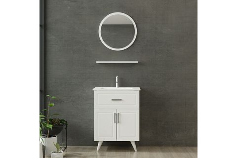 SANYA BANYO DOLABI 65CM AY2K1Ç 1YA1R ETJ BEYAZ