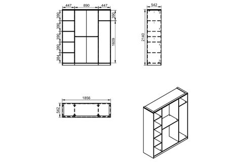 MEGAN GARDIROP, 4 KAPAKLI