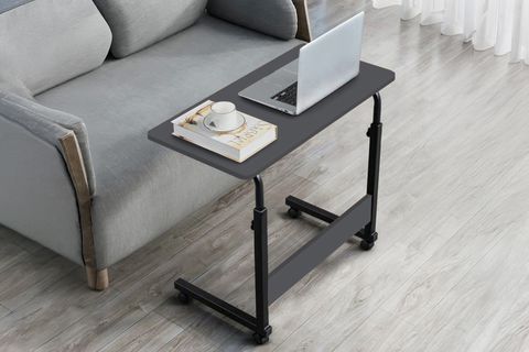 YÜKSEKLİK AYARLI LAPTOP SEHPASI, ANTRASİT, 70X40