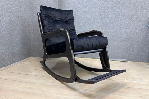 KONTES SALLANAN SANDALYE, SİYAH, LAKE SİYAH AYAK