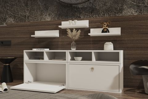 BK ÇOK AMAÇLI DOLAP, 2 RAFLI, NRG