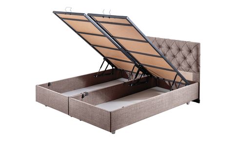 DOLCE BAZA BAŞLIK LETTO YATAK SETİ, KAHVERENGİ, 140X190