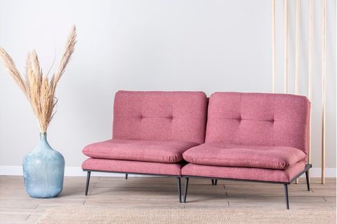 FUTON MARTİN ÜÇLÜ KANEPE, PEMBE