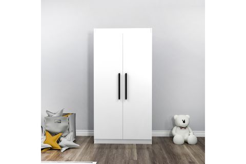 AKSER GENÇ ODASI GARDIROP, 2 KAPAKLI 7 RAFLI