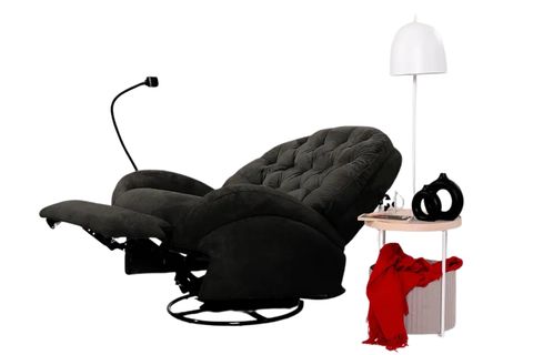 LİSBON ELEKTRİKLİ SALLANIR TV KOLTUĞU, ANTRASİT