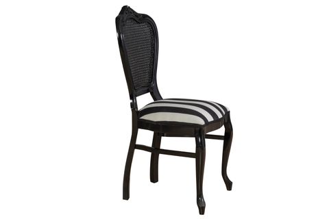 KLASİK HASIRLI OYMALI LÜKENS AYAK SANDALYE