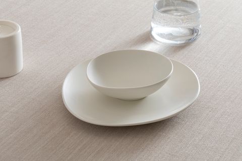 KİTCHEN ESSENTİALS STONEWARE MAT YEMEK TAKIMI, EKRU, 24 PARÇA