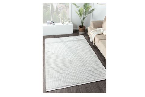 ZEN KOLEKSİYONU BAMBU DOKULU MAKİNE HALISI, BEJ, 80X300, 0597BEJ