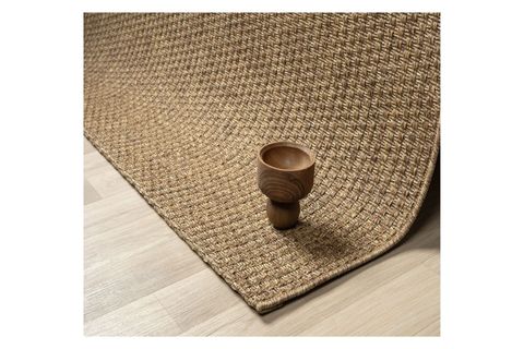 ESSE HAV TOZ VERMEZ KOLAY TEMİZLENEN HASIR DOKU SİSAL HALI, KAHVE, 120X400, 666